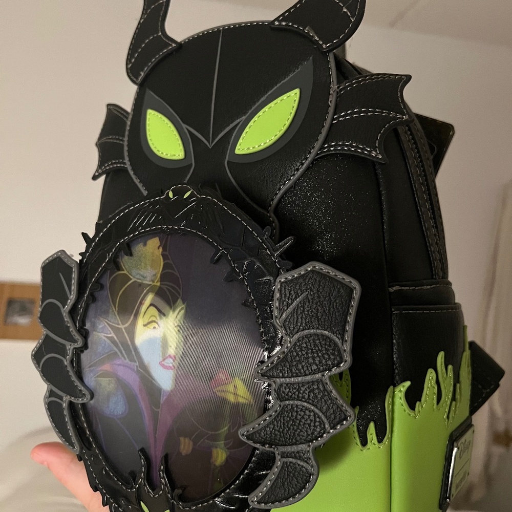 Maleficent lenticular Aurora Loungefly backpack